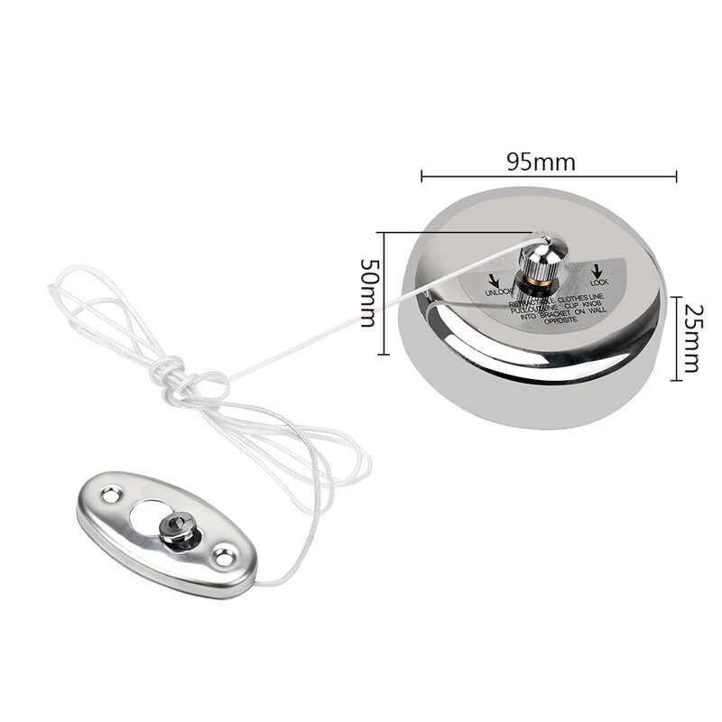 Sissetõmmatavad riidenöörid pesuriide riidekuivati organiseerija Roostevabast terasest riided kuivatusrest Köis Koduhoid