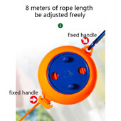 Clothesline Skalbinių džiovinimo virvė Lauko drabužių linija Vėjui atspari Neslystantis ištraukiamas laidas, skirtas Hotel Camping HA006665
