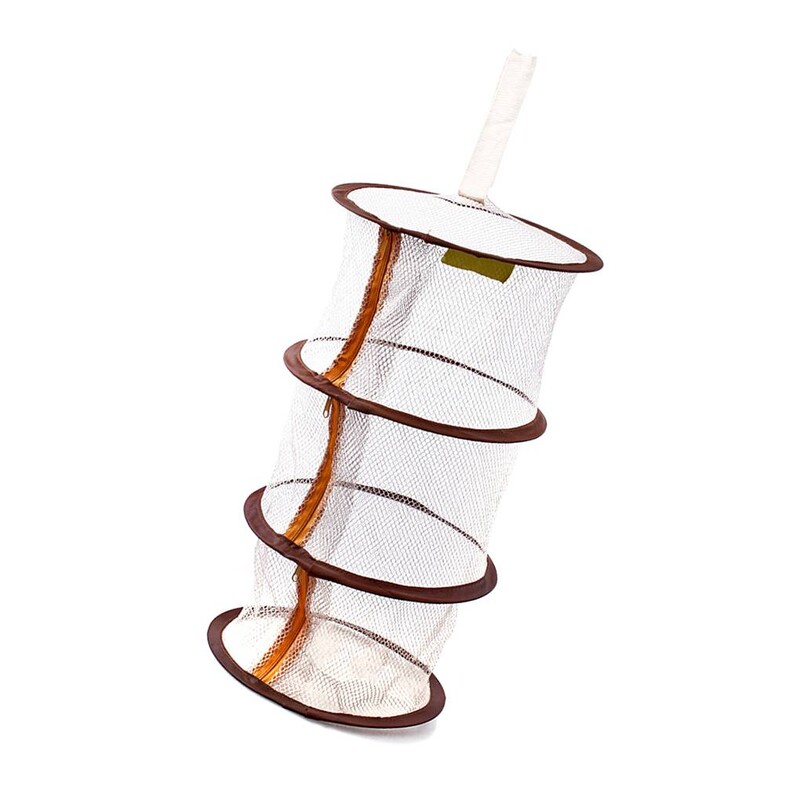 1 vnt. užtrauktuku užtraukiamas liemenėlės džiovinimo krepšelis 3 sluoksnių džiovinimo lentynėlė, tinklelis žolelių džiovinimo juodas tinklelis pakabinamas džiovyklos stovas augalų hidroponikos gėlėms