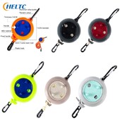 Stalak za odjeću od 1 komada 393,7 inča Podesivi konop za odjeću Prijenosni konop za odjeću za putovanja na otvorenom Vanjski konop za odjeću na uvlačenje Prikladan