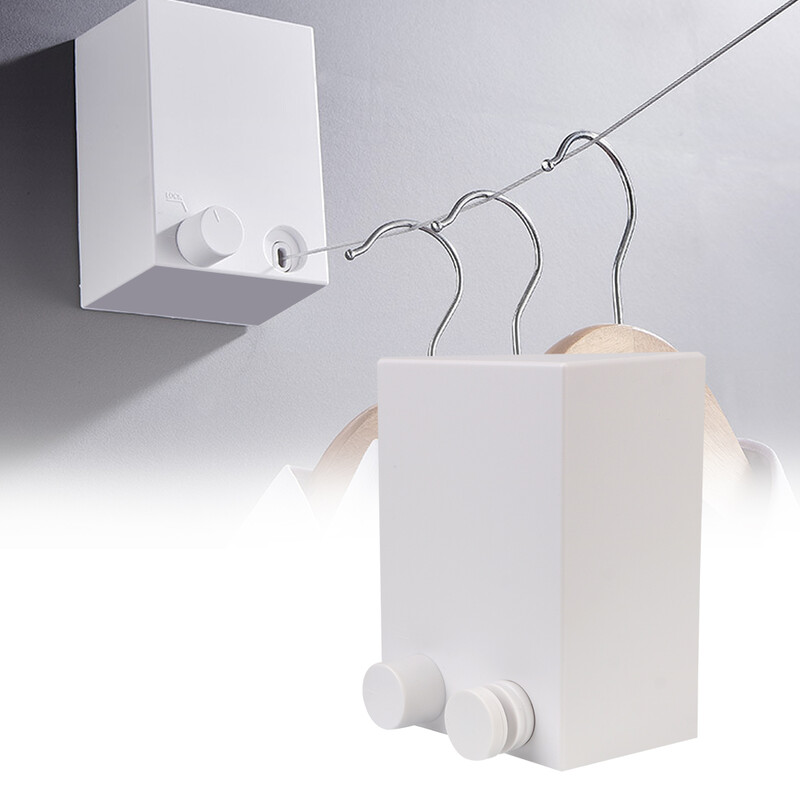 Siseruumides väljas sissetõmmatav pesunöör 4M rõdu Nähtamatud kuivatusnöörid Pesupesu Riidepuu riidepuu pesukuivatusnöör Seinale kinnitatav