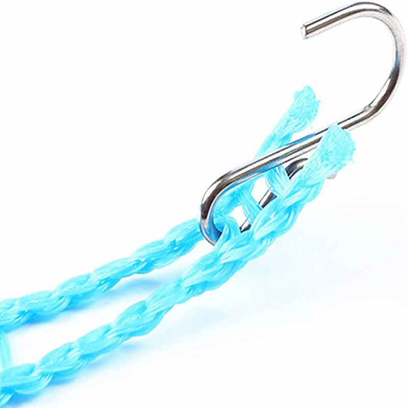 3M/5MP/8M/10M õues kasutatavad riidenöörid Reisimine Sissetõmmatav nöör pesunöör matkakuivatusnöör Libisemisvastased riidenöörid Kodu vidin