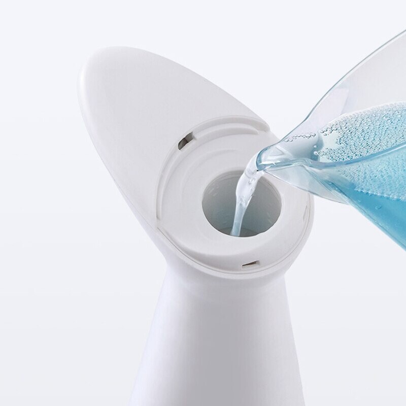 Automatinis jutiklio muilo dozatorius baltas aukštos kokybės Abs vandeniui atsparus rankų muilo jutiklis vonios kambario Smart Wash rankinis instrumentas