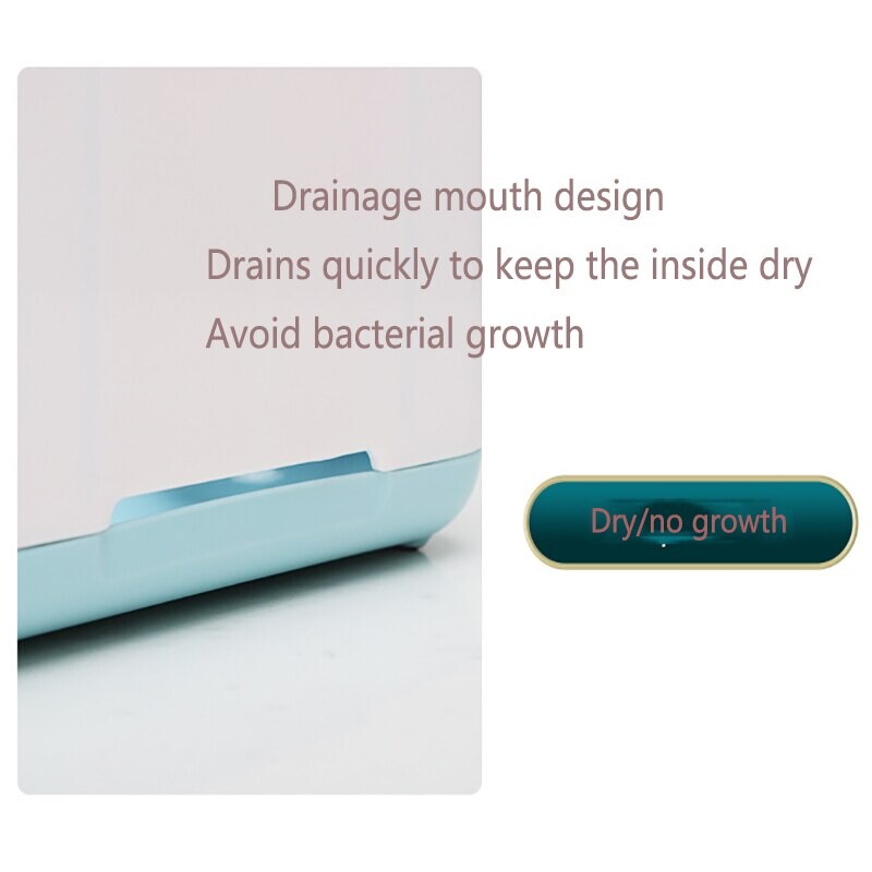 Kreativni dom Radna površina Kutija za pohranu Kupaonska završna rešetka Kutija za pohranu Plastični stalak za četkice za zube Umivaonik Kutija za pohranu