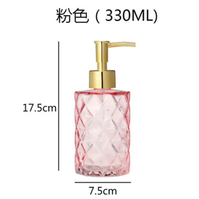 Staklena boca za doziranje sapuna Kupaonica Tekući šampon Boca gela za tuširanje Punjiva posuda za pohranu Preša za sapun Prazne boce