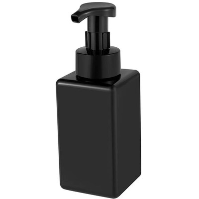 450ML Φορητό τετράγωνο αφρώδες μπουκάλι Αφριστικό σαπούνι Διανομέας σαμπουάν πλυσίματος χεριών Μπουκάλια πλυσίματος σώματος Αξεσουάρ μπάνιου σπιτιού