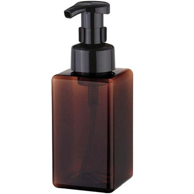 450ML Φορητό τετράγωνο αφρώδες μπουκάλι Αφριστικό σαπούνι Διανομέας σαμπουάν πλυσίματος χεριών Μπουκάλια πλυσίματος σώματος Αξεσουάρ μπάνιου σπιτιού