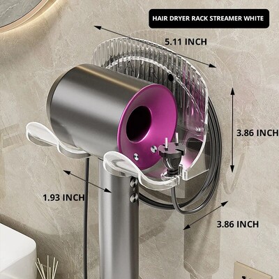 1 tk multifunktsionaalne hoiurest fööni statiiviga tasuta vannitoa elektriline fööni kronstein seinale kinnitatav föönirest