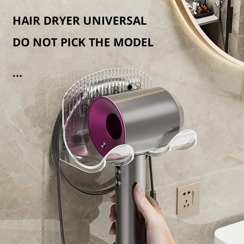 1 tk multifunktsionaalne hoiurest fööni statiiviga tasuta vannitoa elektriline fööni kronstein seinale kinnitatav föönirest
