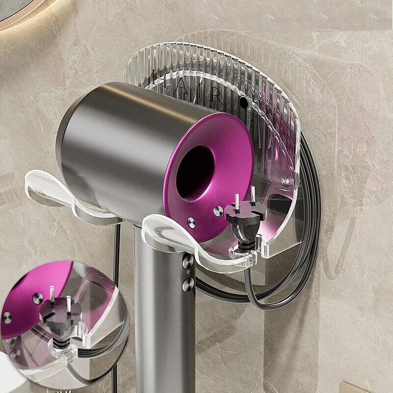 1 tk multifunktsionaalne hoiurest fööni statiiviga tasuta vannitoa elektriline fööni kronstein seinale kinnitatav föönirest