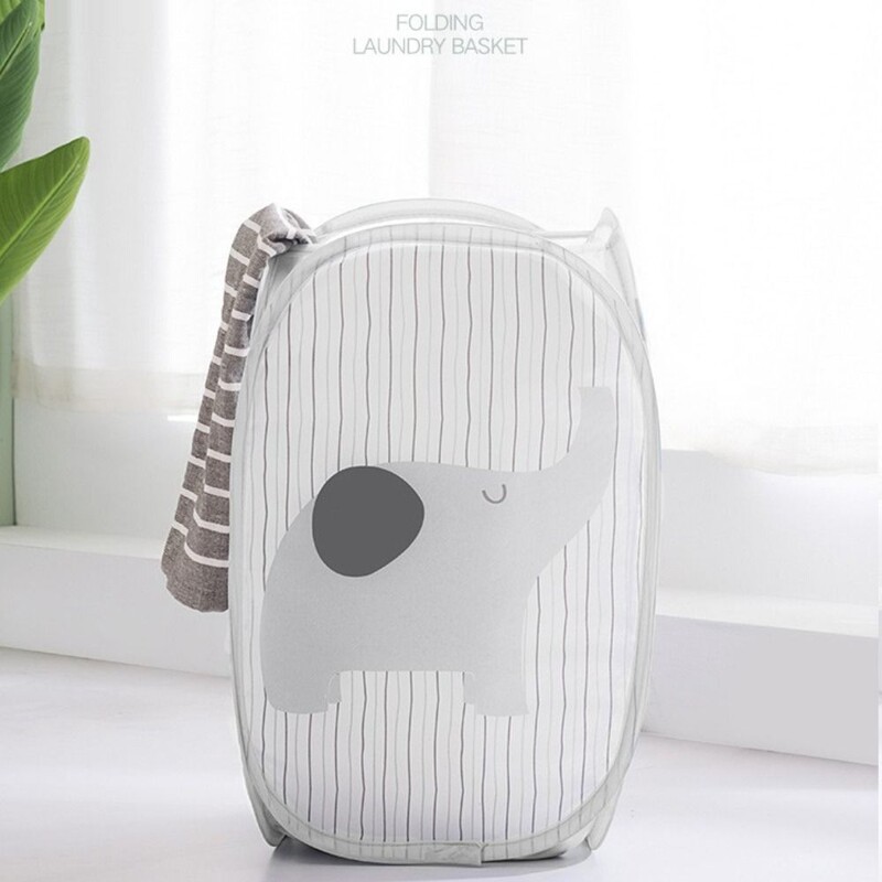 Košara za prljavo rublje Sklopive košare za pohranu odjeće Mrežasto pranje odjeće Pohrana dječjih igračaka Kućni organizator