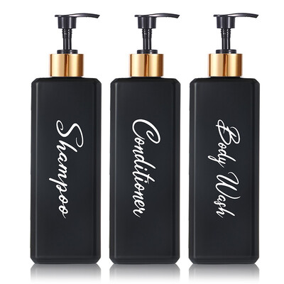 Punjivi dozator šampona i regeneratora s pumpicom za tuširanje, šampon za regeneraciju, losion, bočica za sapun