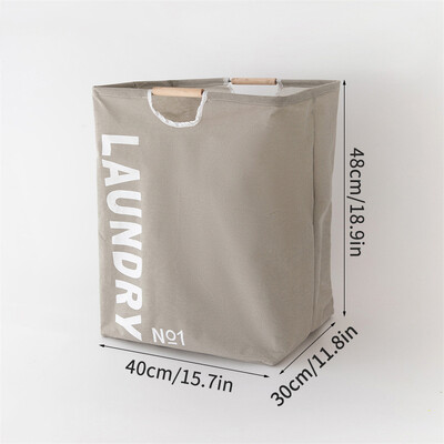 Puuvillane linane määrdunud pesukorv kokkupandav ümmargune veekindel vahend kopp riided laste mänguasi kodukäepide takistab hoiustamist