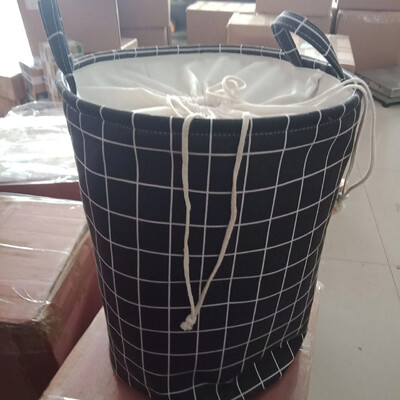 Uus moeprindiga pesukorv pingutusnööriga voodriga kaasaskantav kokkupandav hoiukoti tõke laste mänguasjadele, määrdunud riidekorv