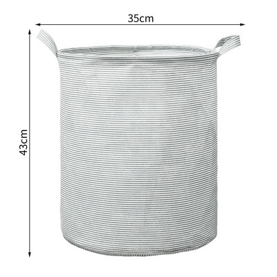 Καλάθι ρούχων μεγάλης χωρητικότητας Καλάθι βρώμικων ρούχων Υφασμάτινο καλάθι πλυντηρίων ρούχων Πτυσσόμενο καλάθι αποθήκευσης Οικιακό κουτί αποθήκευσης φορητό
