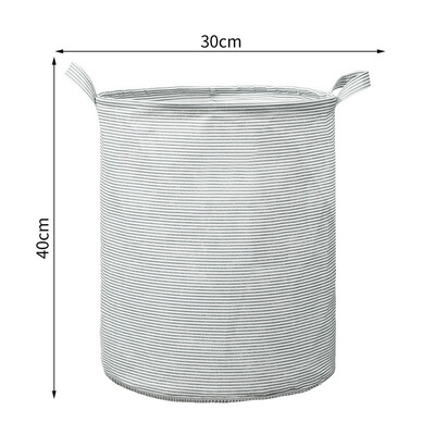 Καλάθι ρούχων μεγάλης χωρητικότητας Καλάθι βρώμικων ρούχων Υφασμάτινο καλάθι πλυντηρίων ρούχων Πτυσσόμενο καλάθι αποθήκευσης Οικιακό κουτί αποθήκευσης φορητό