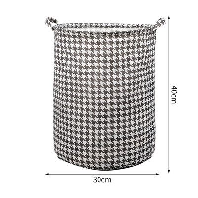 Καλάθι ρούχων μεγάλης χωρητικότητας Καλάθι βρώμικων ρούχων Υφασμάτινο καλάθι πλυντηρίων ρούχων Πτυσσόμενο καλάθι αποθήκευσης Οικιακό κουτί αποθήκευσης φορητό