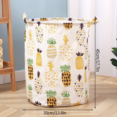 Coș de rufe pliabil Haine murdare Coș de rufe Coș de rufe jucării Organizator de depozitare găleată Coșuri de mare capacitate Geantă japoneză de rufe