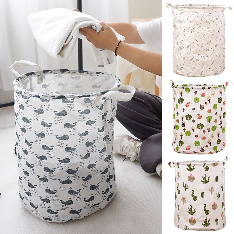 Coș de rufe pliabil Haine murdare Coș de rufe Coș de rufe jucării Organizator de depozitare găleată Coșuri de mare capacitate Geantă japoneză de rufe