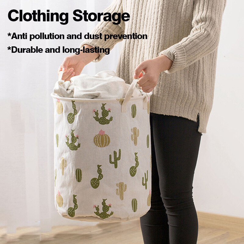 Coș de rufe pliabil Haine murdare Coș de rufe Coș de rufe jucării Organizator de depozitare găleată Coșuri de mare capacitate Geantă japoneză de rufe