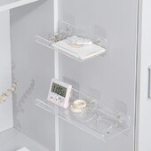 1 tk-akrüülist seinariiul Kuvariiul, seinale riputatav laud, tasuta punch, vannitualett-köögi hoiurest, tugev vannikleebis