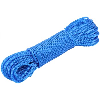 20m Nylon Σχοινί ρούχων 20m Nylon Σχοινί 20m Nylon Rope Lines Cord Lines Clothesline Garden Camping Outdoors Nylon Lines Nylon