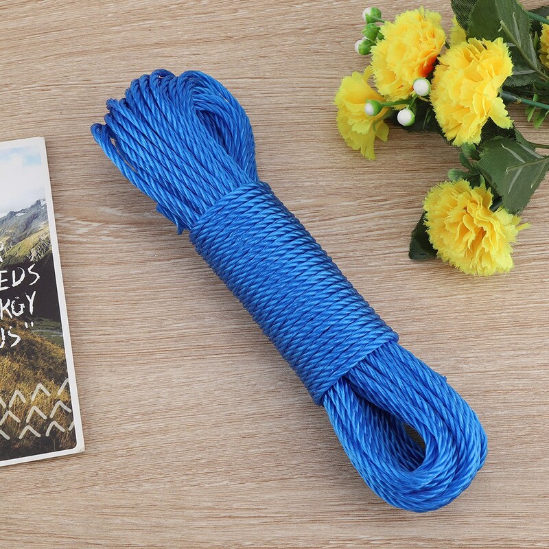 20 m najlonski konop za odjeću 20 m najlonsko uže 20 m najlonsko uže Konop Konop za odjeću Vrt Kampiranje na otvorenom Najlonski konop za odjeću Najlonski konopci