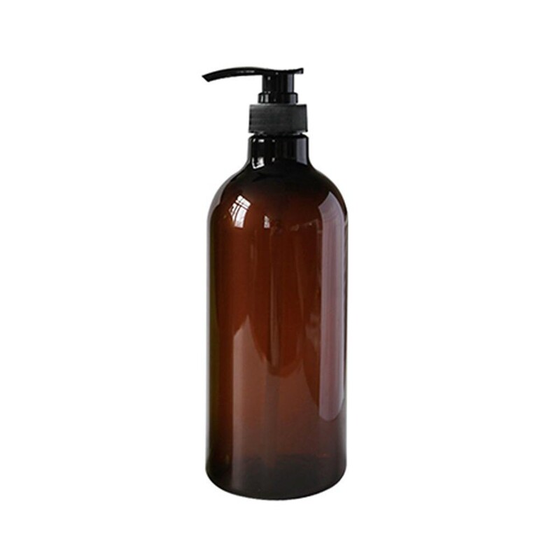 1000ML korduvtäidetav šampoon palsam kehapesu dosaatori komplekt trükitud kirjad Vannitoa seebipudeli dosaator dušipumba šampoon
