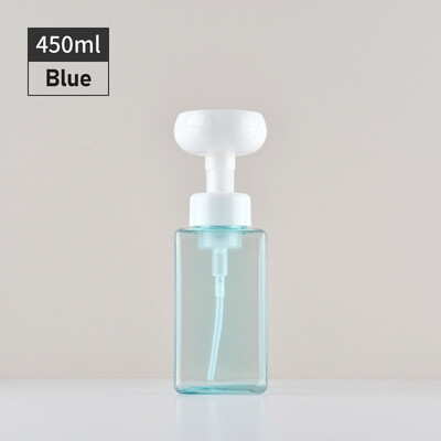 Săpun de mâini cu spumă florală Flacon cu bule de flori drăguț Dispenser de săpun lichid Sticlă cu pompă pentru săpun de mână Presă pentru baie Sticla pentru spălat mâini