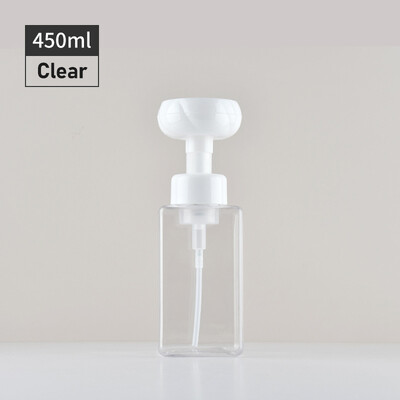 Săpun de mâini cu spumă florală Flacon cu bule de flori drăguț Dispenser de săpun lichid Sticlă cu pompă pentru săpun de mână Presă pentru baie Sticla pentru spălat mâini