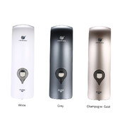 Dozator de săpun de 300 ml, fără găurire, montat pe perete, distribuitor manual de săpun cu un singur cap, gel de duș pentru baie, suport pentru șampon lichid