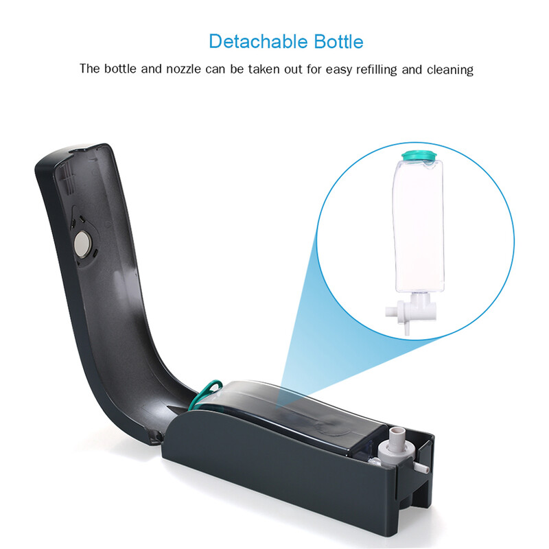 Dozator de săpun de 300 ml, fără găurire, montat pe perete, distribuitor manual de săpun cu un singur cap, gel de duș pentru baie, suport pentru șampon lichid