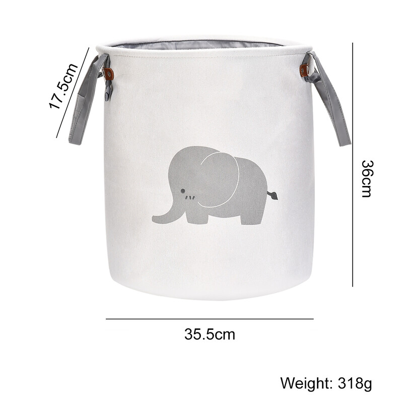 Määrdunud riiete pesemine Pesukorv Lõuend Beebi mänguasjade prügikasti hoiukoti kast