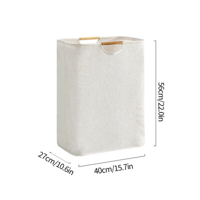 Kupaonica Košara za prljavo rublje Vetrine za pohranu rublja velikog kapaciteta Sklopiva kanta za organizatore od pamučne posteljine Dodaci za dom