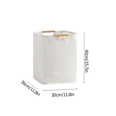 Kupaonica Košara za prljavo rublje Vetrine za pohranu rublja velikog kapaciteta Sklopiva kanta za organizatore od pamučne posteljine Dodaci za dom