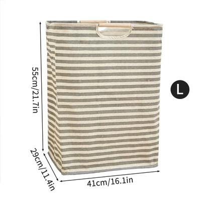 Kupaonica Košara za prljavo rublje Vetrine za pohranu rublja velikog kapaciteta Sklopiva kanta za organizatore od pamučne posteljine Dodaci za dom