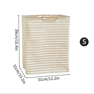 Kupaonica Košara za prljavo rublje Vetrine za pohranu rublja velikog kapaciteta Sklopiva kanta za organizatore od pamučne posteljine Dodaci za dom