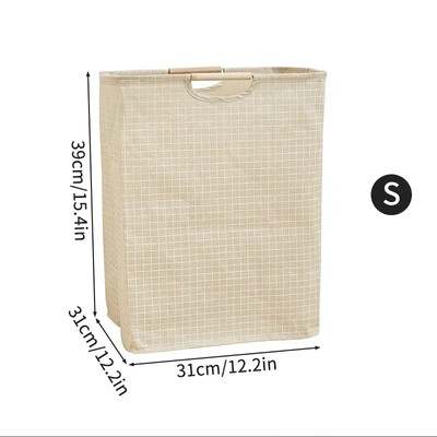 Kupaonica Košara za prljavo rublje Vetrine za pohranu rublja velikog kapaciteta Sklopiva kanta za organizatore od pamučne posteljine Dodaci za dom