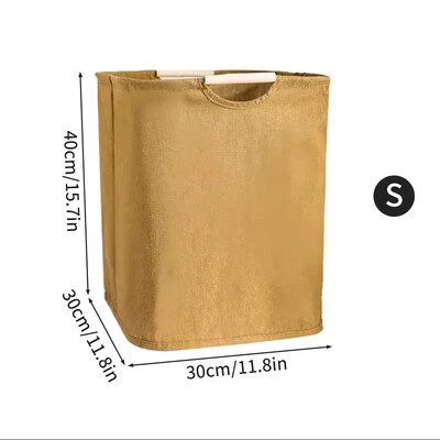 Kupaonica Košara za prljavo rublje Vetrine za pohranu rublja velikog kapaciteta Sklopiva kanta za organizatore od pamučne posteljine Dodaci za dom