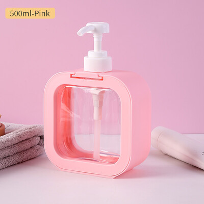 Dozator de sapun de bucatarie Vasa de sapun de maini Sticla de sapun Sampon de baie Gel de dus Tip presa Sticla de depozitare 300/500ml Dozator de sapun