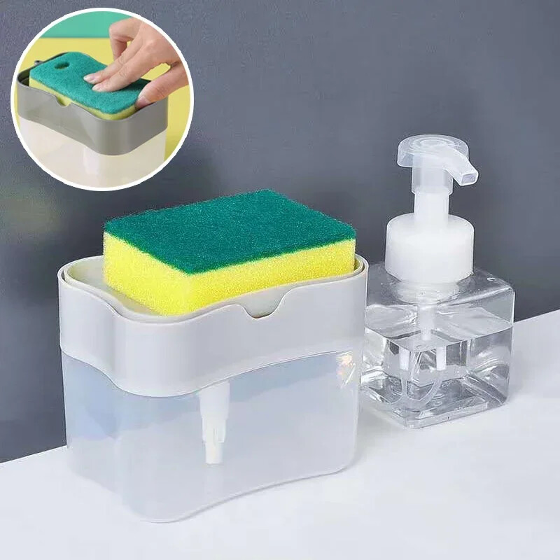 Seebi dosaator vannitoa valamu tööpinnale köögile Pressimiseks käte pesemiseks seebi säilituskonteiner kosmeetika šampooni pudel