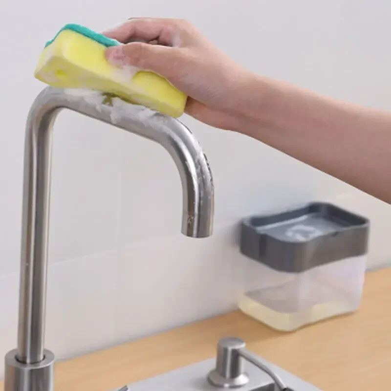 Seebi dosaator vannitoa valamu tööpinnale köögile Pressimiseks käte pesemiseks seebi säilituskonteiner kosmeetika šampooni pudel