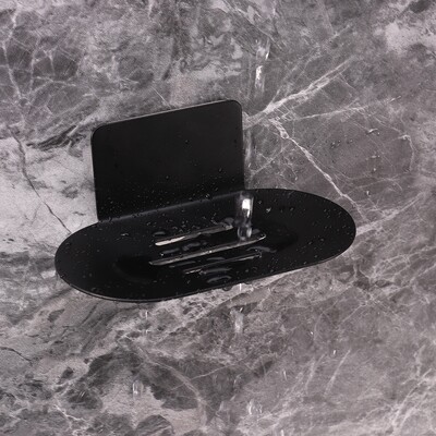 Nerūdijančio plieno dušo muilo laikiklis Nemokamas perforuojamas sieninis muilo indas Vonios muilo padėklas Šampūno stovai Lentynos Organizatoriai