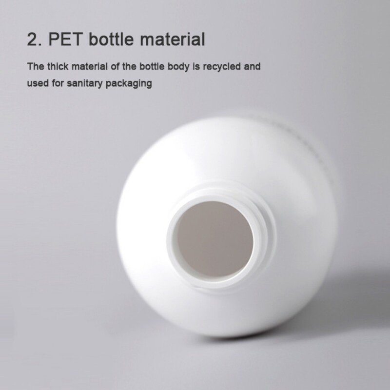 Kaasaskantav seebipudel 300/500 ml vedeliku dosaatoriga pudel, tühi pumbaga press šampoon kehapesuvedelik plastpudel vannituppa