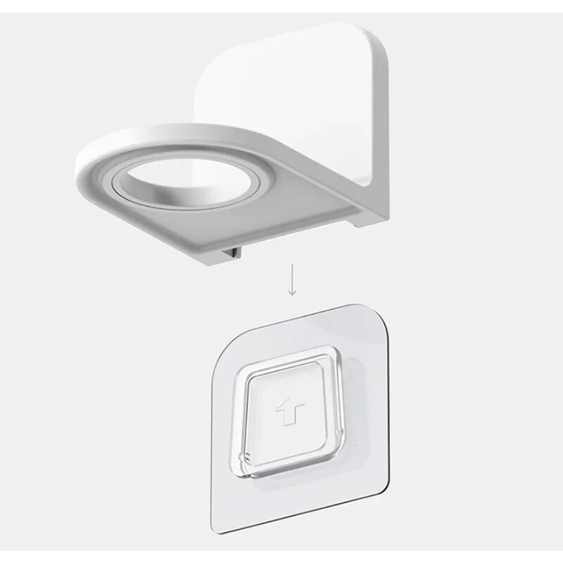 1/2 tk reguleeritav dosaatori pudelihoidja Seinale kinnitatav kleepuv šampoon Lotion käteseebipudeli riidepuu vannitoa hoiustamisriiul