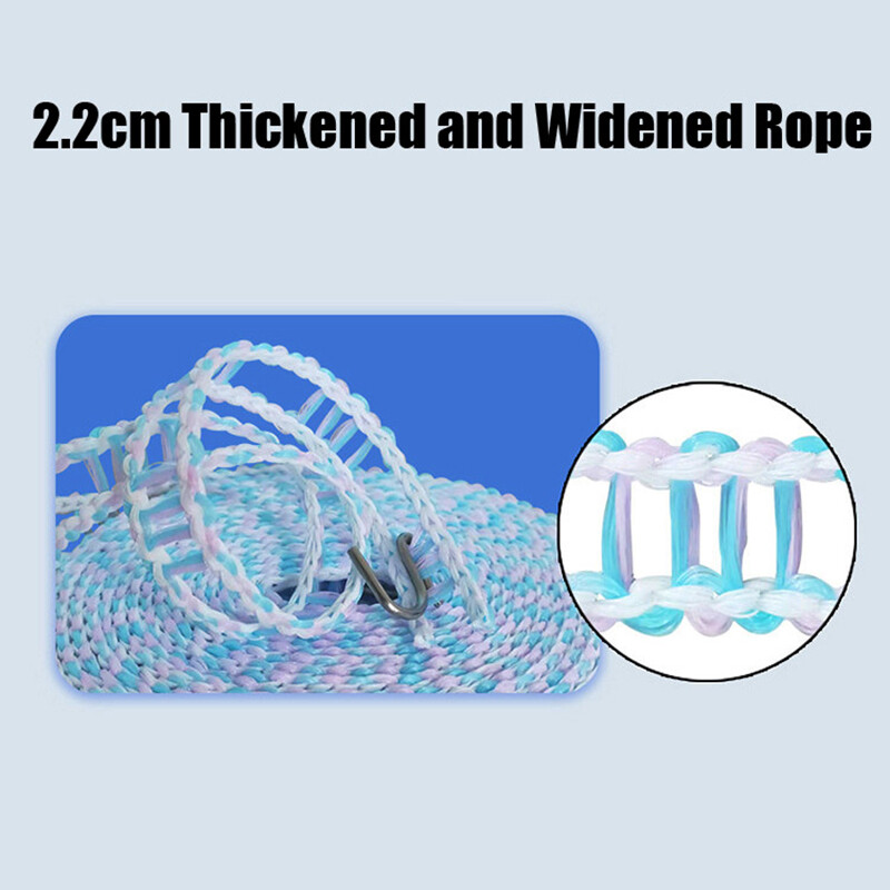 Paksendatud libisemisvastane riidenöör tuulekindel riidenöör tekk õhutusnöör õues reisimiseks majapidamises kasutatavad kuivatusnöörid