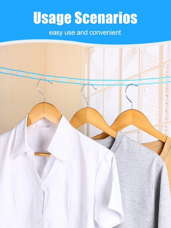 Tuulekindel libisemiskindel riidenöör aiatüüpi riidenöör õues kokkupandavad riided Korter Travel Camper pikendatav riidenöör