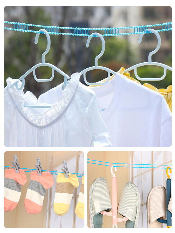 Tuulekindel libisemiskindel riidenöör aiatüüpi riidenöör õues kokkupandavad riided Korter Travel Camper pikendatav riidenöör