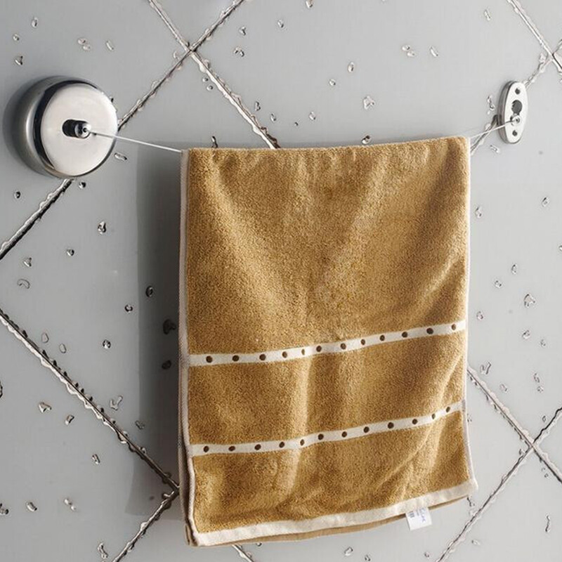 Suport pentru uscare haine Funie din oțel inoxidabil Corde de rufe retractabile Organizator pentru uscător de haine Umeraș pentru rufe Depozitare acasă