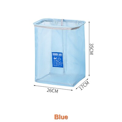 2992 Seinale kinnitatav vannitoa pesupesemisvahend Kokkupandav pesukorv Pesukott määrdunud riiete jaoks Koduhoiukott